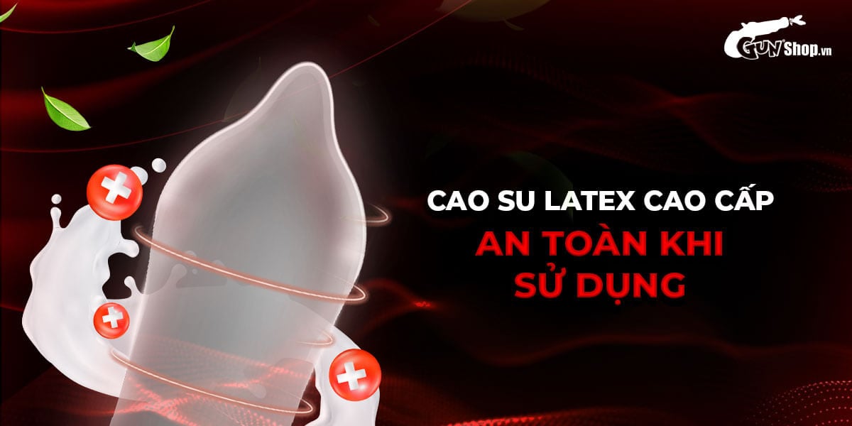  Địa chỉ bán Bao cao su Muaisi Imported Latex Red - Kéo dài thời gian - Hộp 12 cái hàng mới về