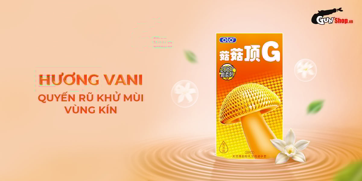 Bao cao su OLO Spike G 2080 gai mềm kích thích - Hộp 10