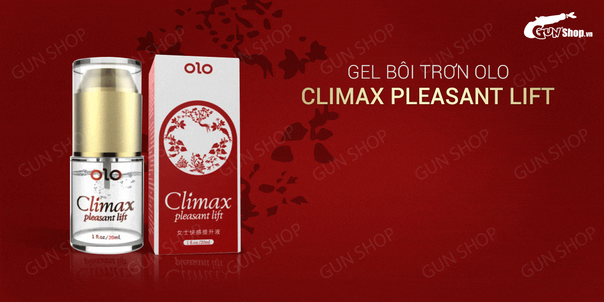  Đại lý Gel bôi trơn tăng khoái cảm nữ OLO Climax Pleasant Lift - Chai 20ml tốt nhất