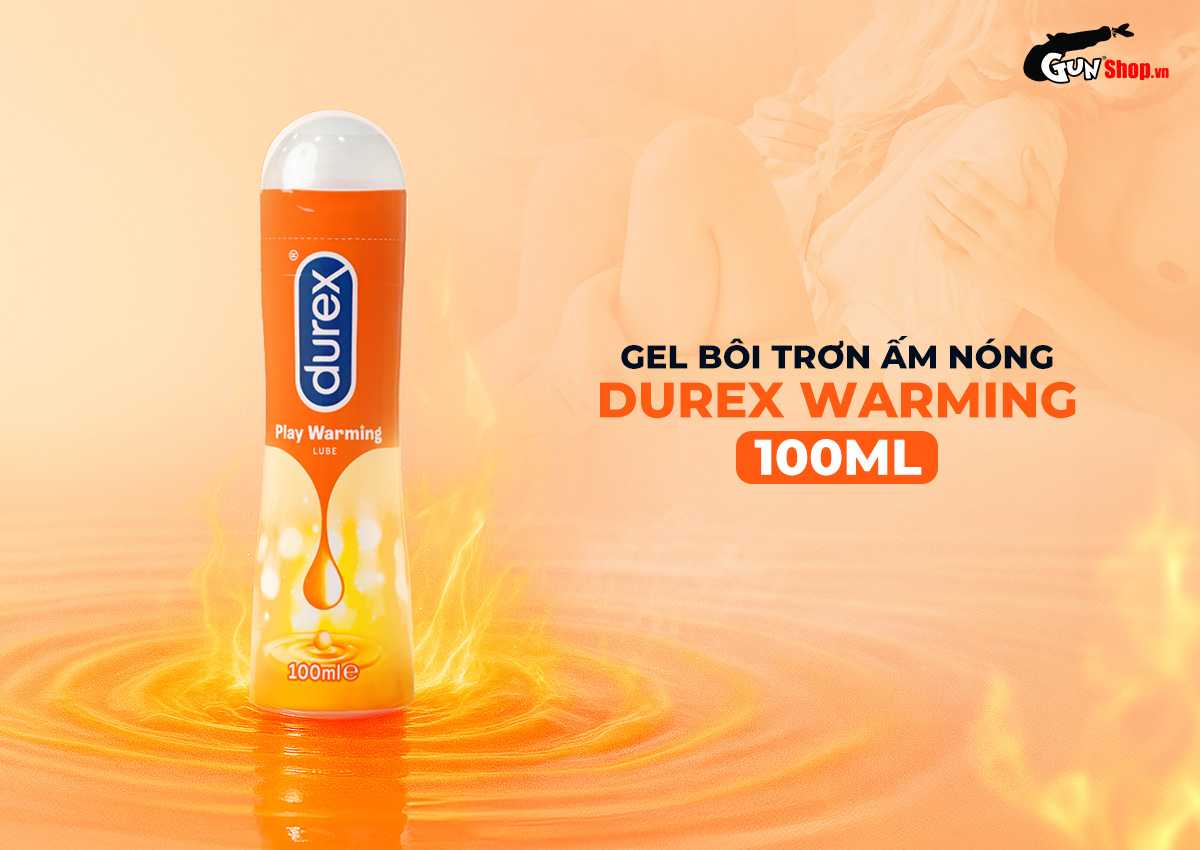  Đánh giá Gel bôi trơn ấm nóng Durex Warming - Chai 100ml giá sỉ