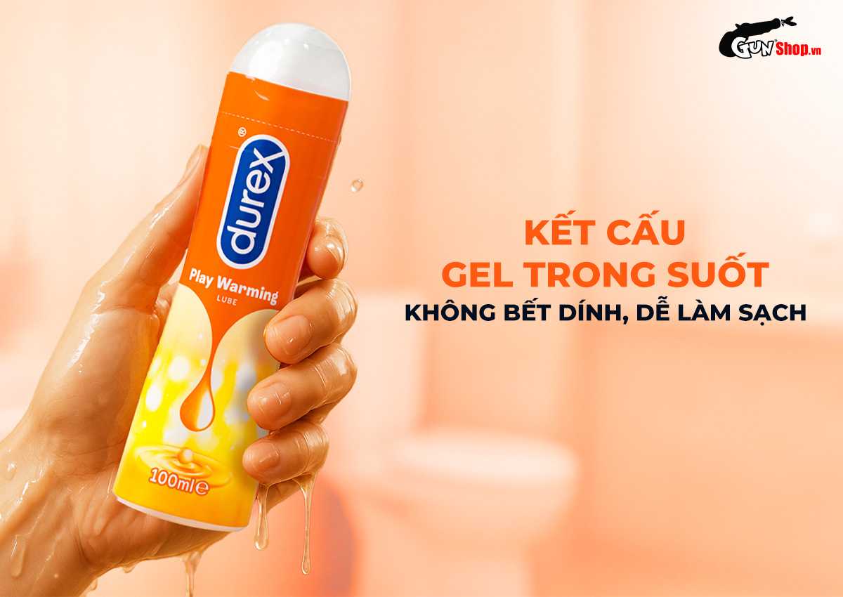  Đánh giá Gel bôi trơn ấm nóng Durex Warming - Chai 100ml giá sỉ