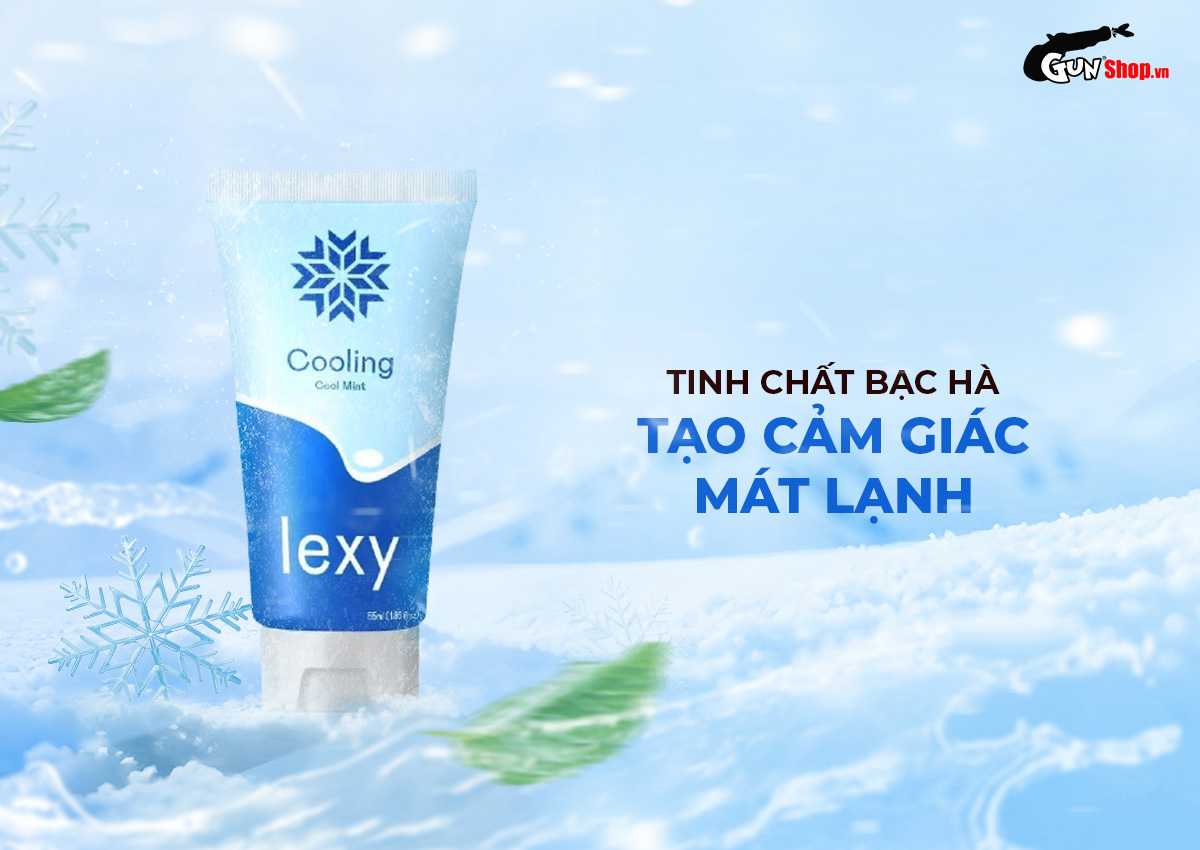  Đánh giá Gel bôi trơn bạc hà mát lạnh Lexy Cooling - Chai 55ml mới nhất