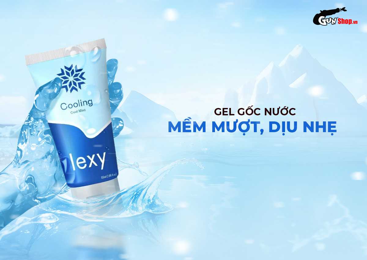  Đánh giá Gel bôi trơn bạc hà mát lạnh Lexy Cooling - Chai 55ml mới nhất
