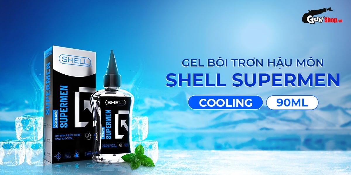  Nơi bán Gel bôi trơn hậu môn mát lạnh Shell Supermen Cooling - Chai 90ml mới nhất