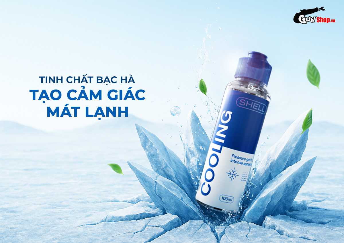  Thông tin Gel bôi trơn mát lạnh Shell Cooling - Chai 100ml giá sỉ