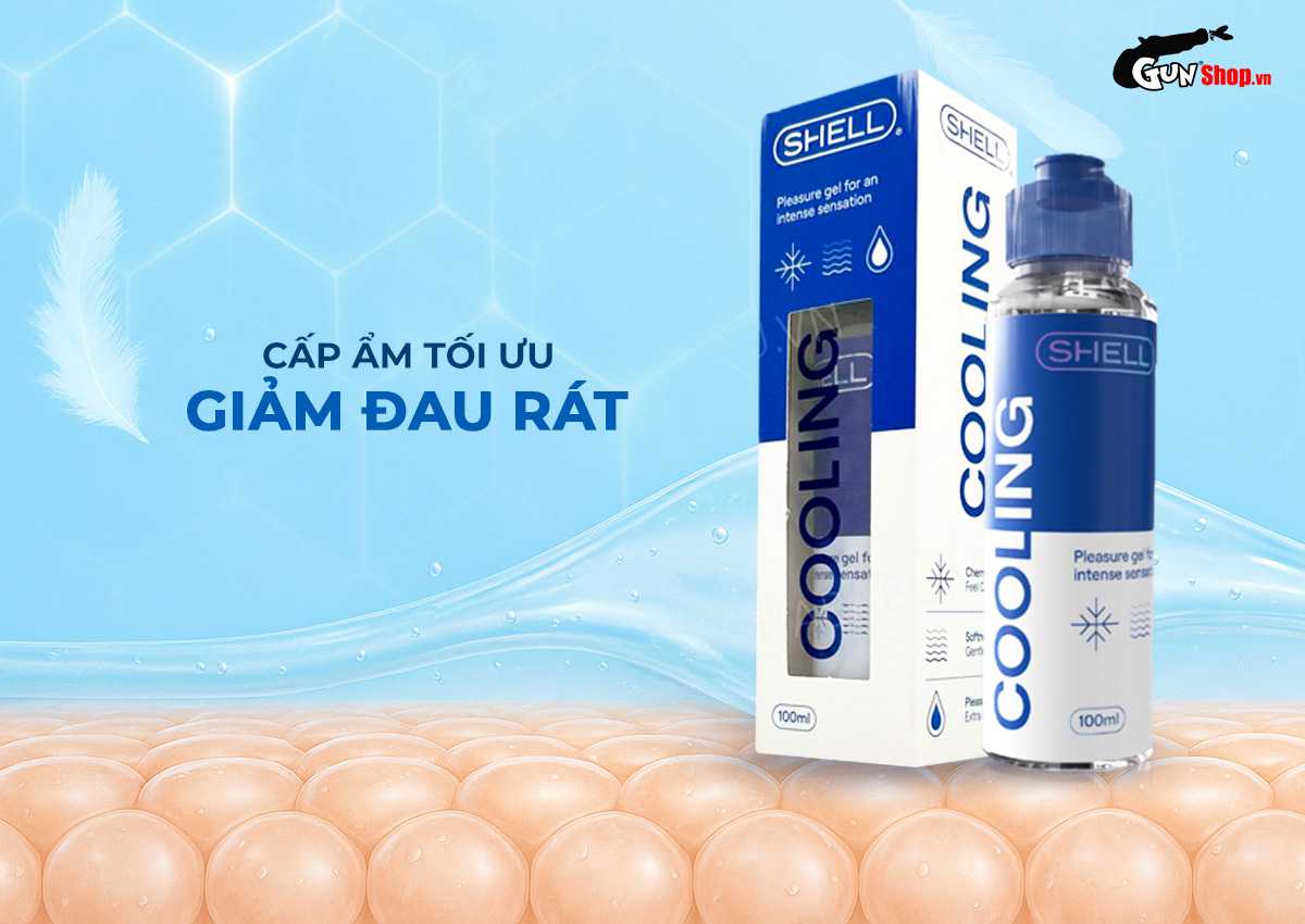  Thông tin Gel bôi trơn mát lạnh Shell Cooling - Chai 100ml giá sỉ