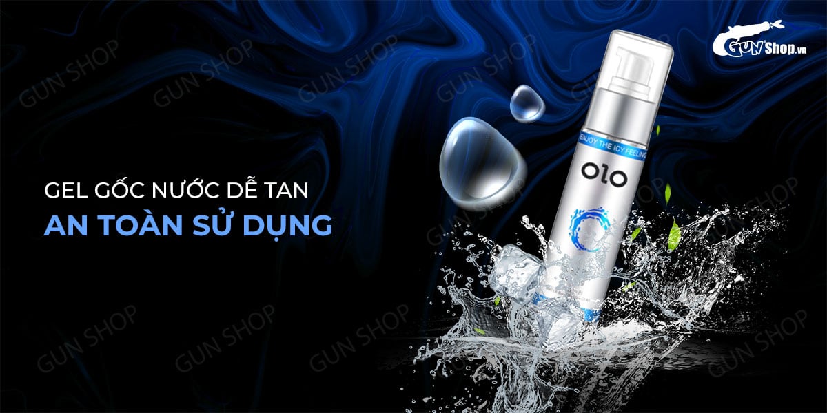  Bán Gel bôi trơn mát lạnh OLO Cooling - Chai 60ml hàng mới về