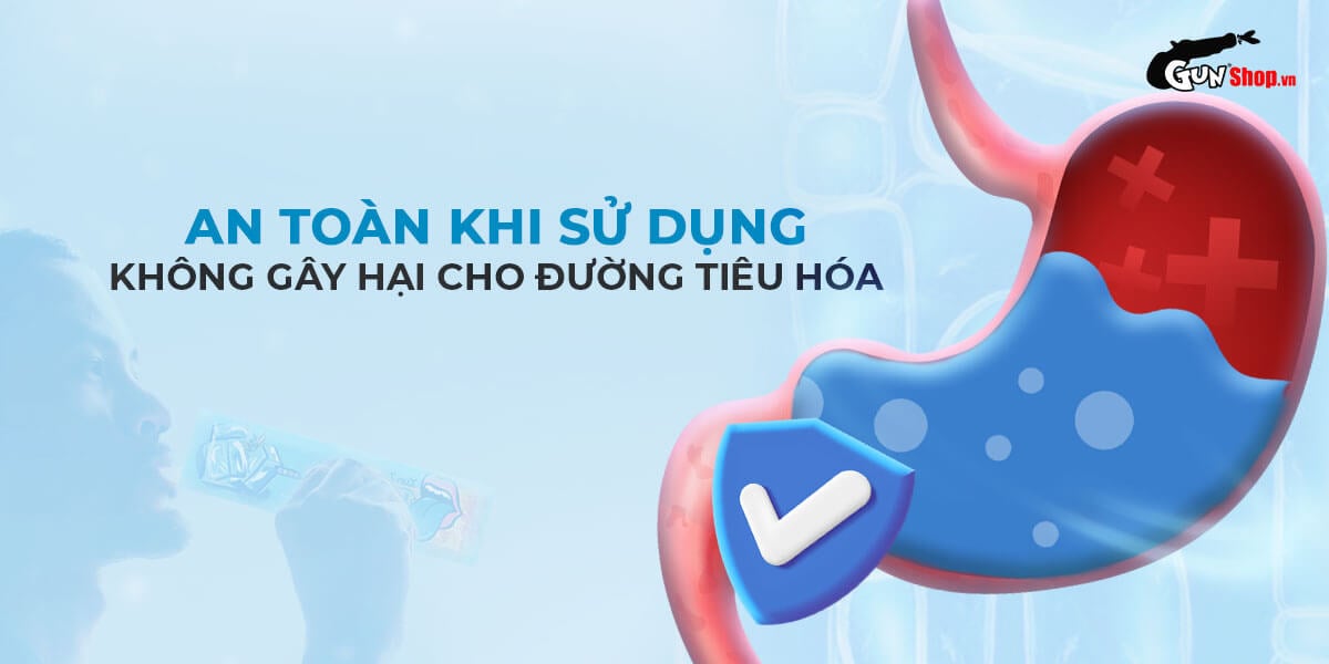 Cung cấp Nước tình yêu BJ mát lạnh hương bạc hà Xun Z Lan Kiss Cool - Gói 10ml giá sỉ