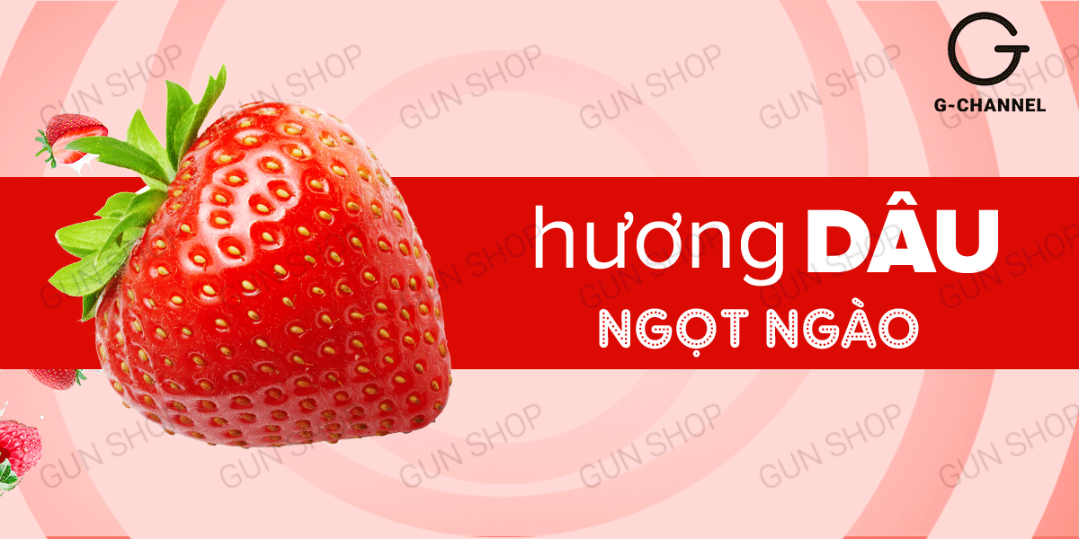  Bán Gel bôi trơn hương dâu Love Kiss - Chai 100ml hàng mới về