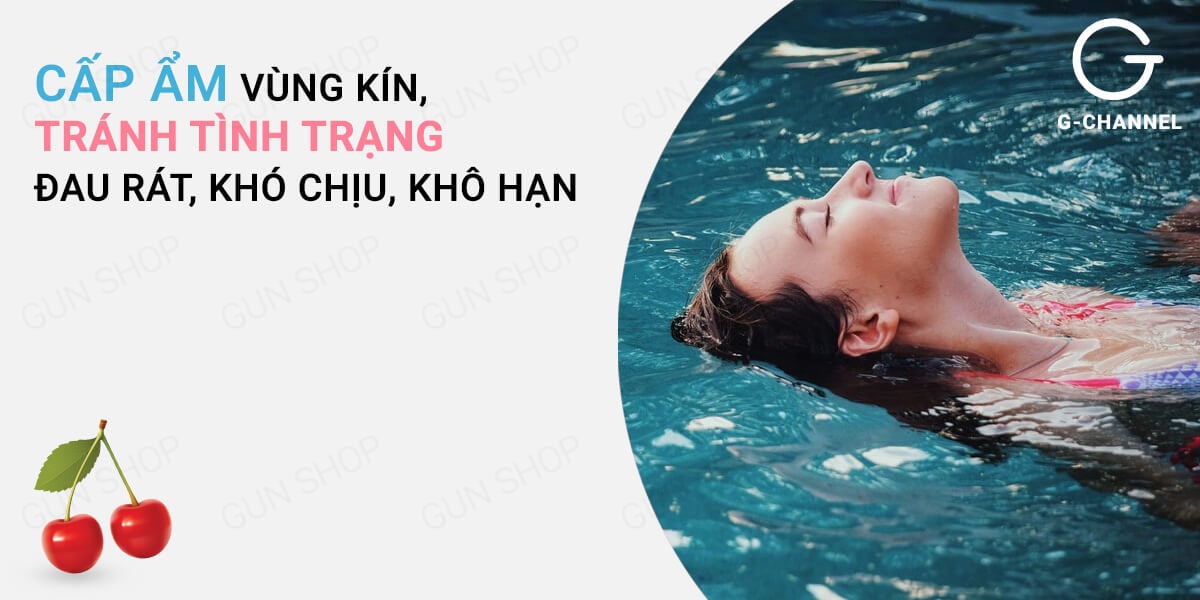  Địa chỉ bán Gel bôi trơn hương cherry Hot Kiss - Chai 100ml cao cấp