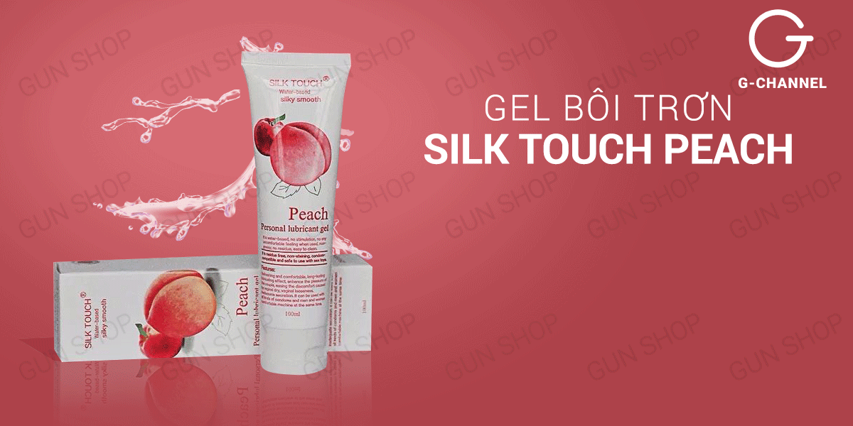 Review Gel bôi trơn hương đào Silk Touch - Chai 100ml hàng mới về