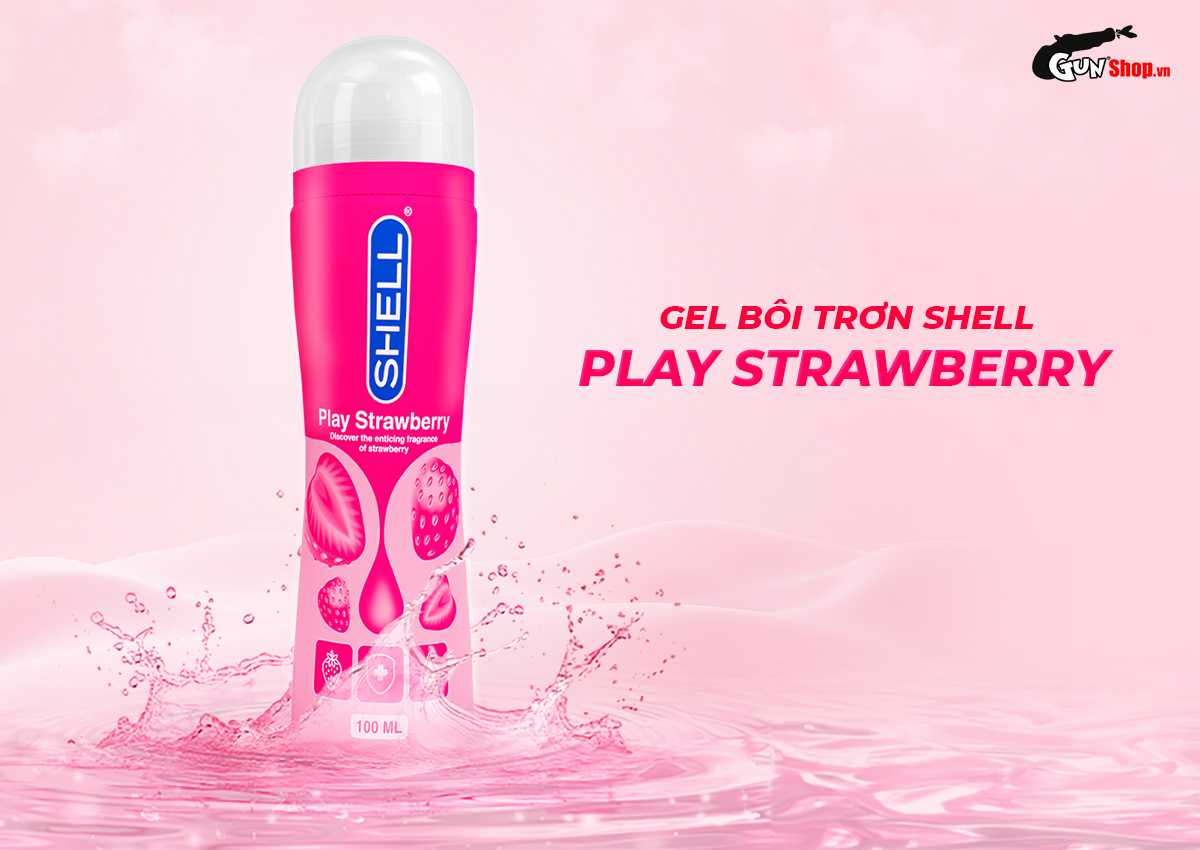  So sánh Gel bôi trơn hương dâu Shell Play Strawberry - Chai 100ml mới nhất