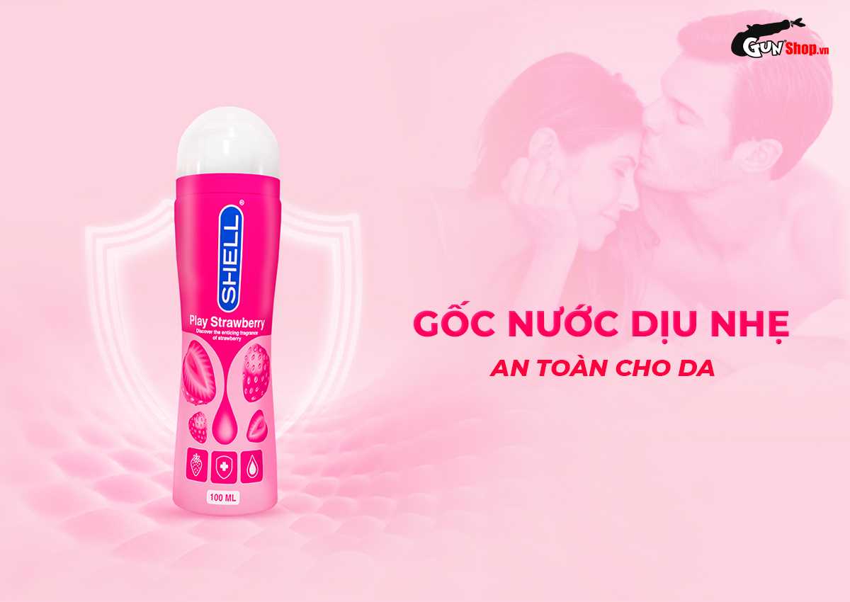  So sánh Gel bôi trơn hương dâu Shell Play Strawberry - Chai 100ml mới nhất