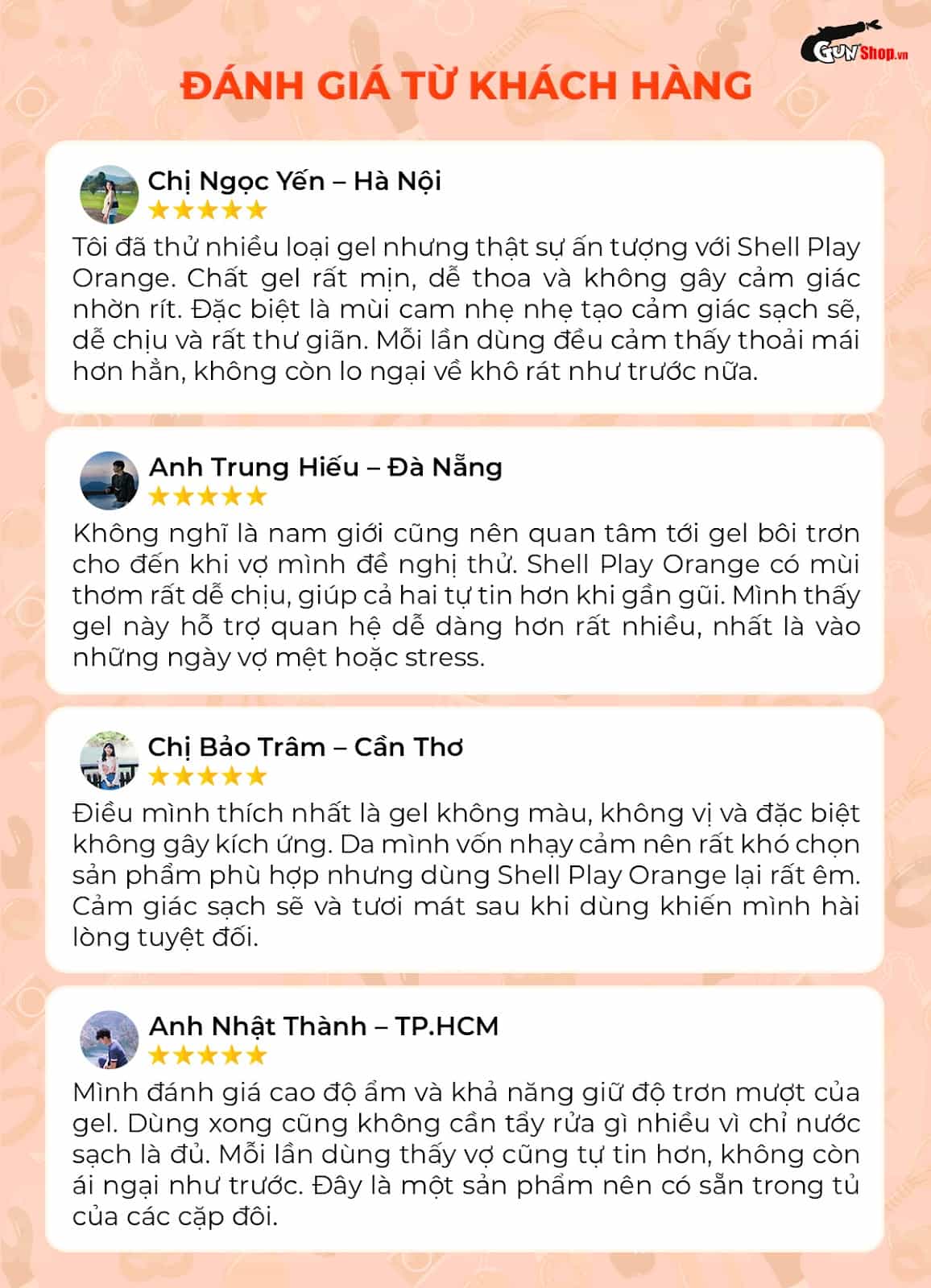 Cung cấp Gel bôi trơn hương cam Shell Play Orange - Chai 100ml cao cấp