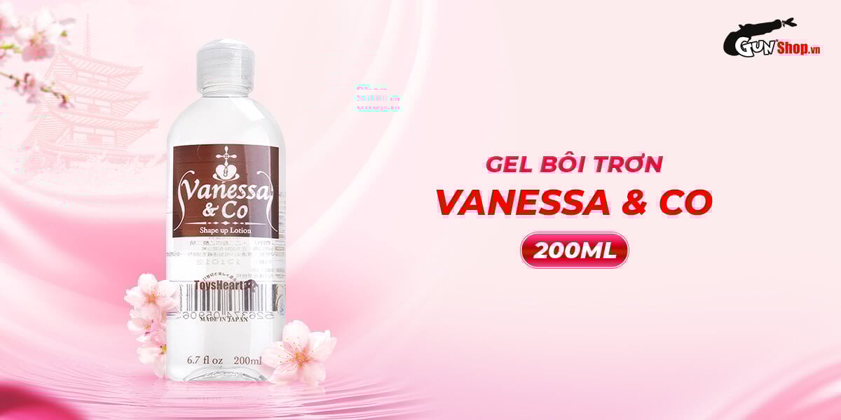 Gel bôi trơn Vanessa Co 200ml siêu mượt an toàn giá ưu đãi