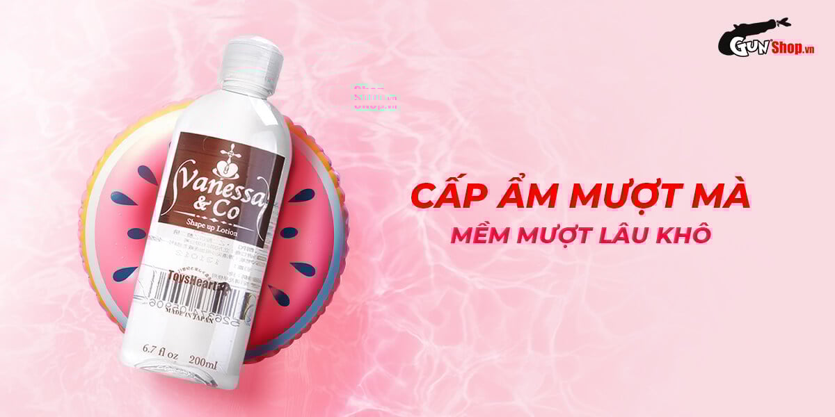 Gel bôi trơn Vanessa Co 200ml siêu mượt an toàn giá ưu đãi