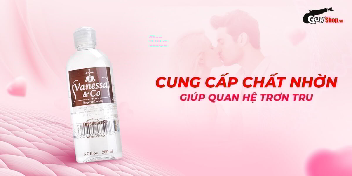 Gel bôi trơn Vanessa Co 200ml siêu mượt an toàn giá ưu đãi