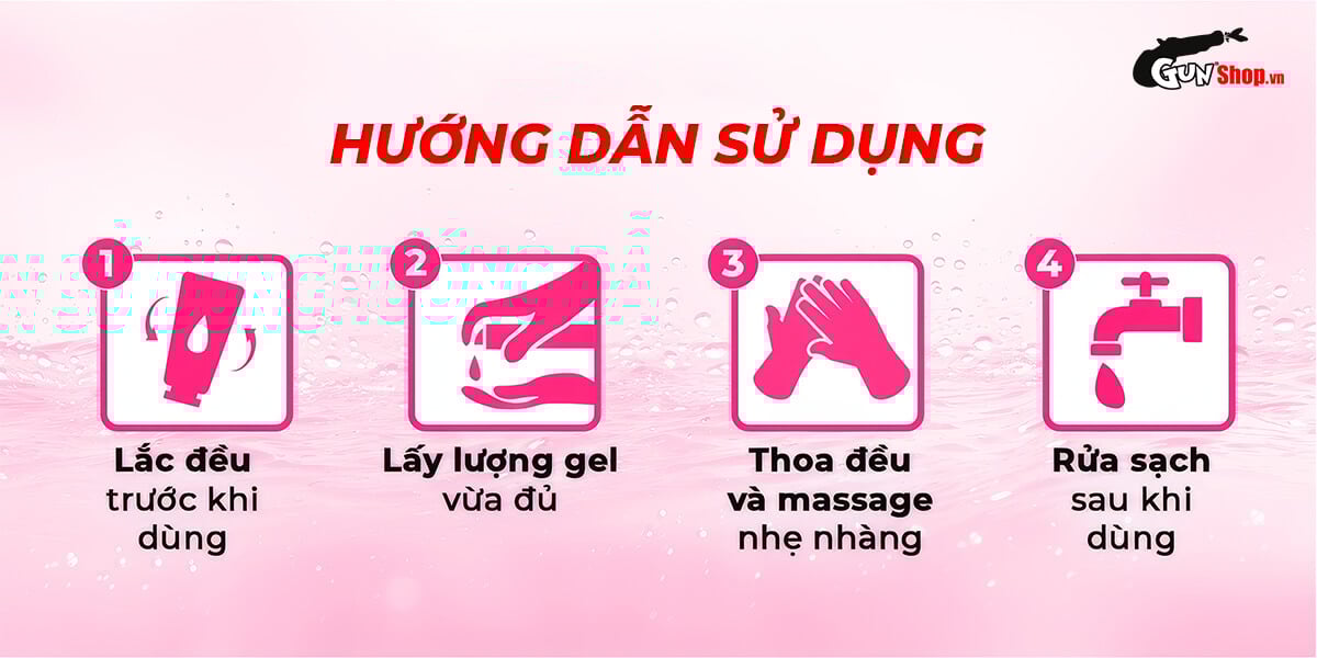 Gel bôi trơn Vanessa Co 200ml siêu mượt an toàn giá ưu đãi