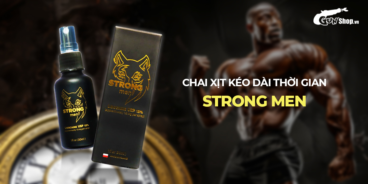 Chai Xịt Strong Men Kéo Dài 30ml Tăng Cường Sinh Lý Đàn Ông