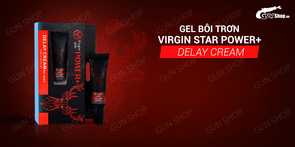  Bảng giá Gel bôi Virgin Star Power+ Delay Cream chống xuất tinh sớm - Chai 20ml loại tốt