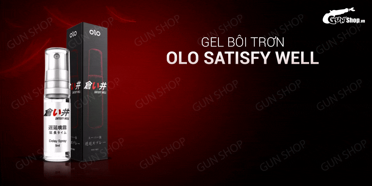  Đại lý Gel bôi OLO Satisfy Well chống xuất tinh sớm - Chai 5ml loại tốt