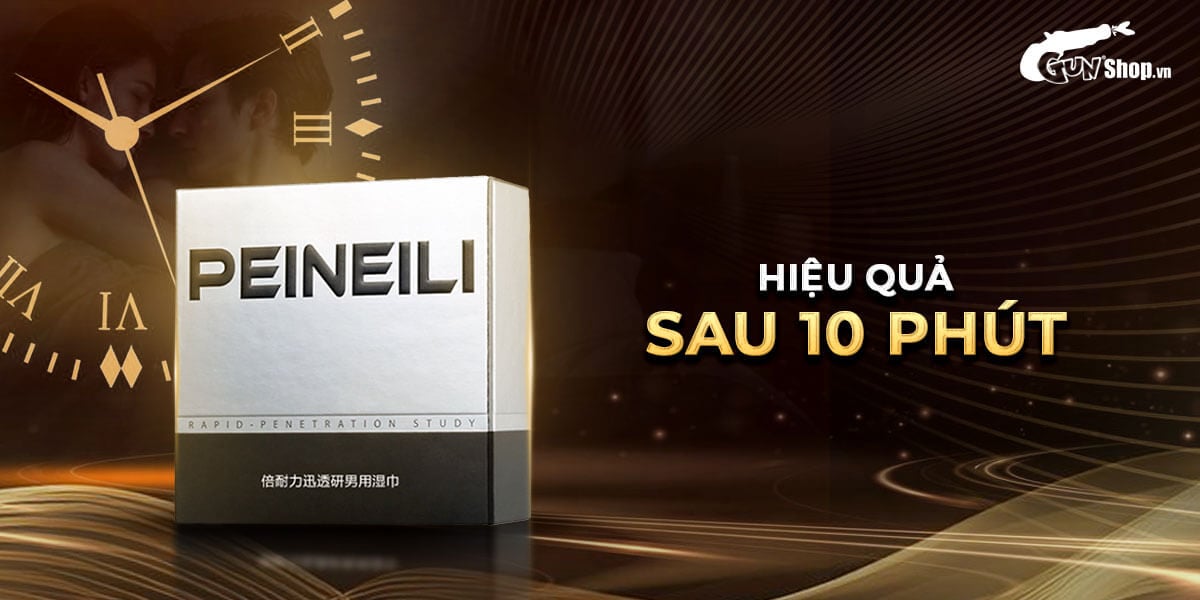  Shop bán Khăn lau Peineili kéo dài thời gian - Hộp 12 cái giá tốt