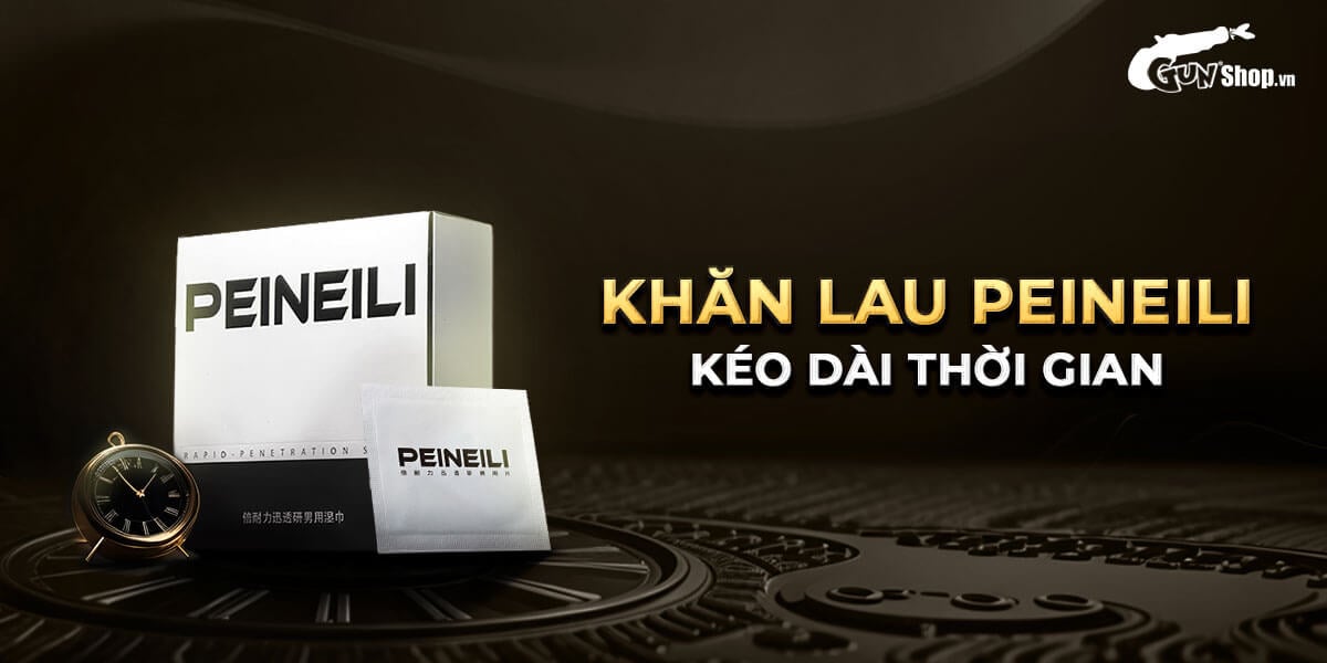  Đánh giá Khăn lau Peineili kéo dài thời gian - Hộp 12 cái hàng xách tay