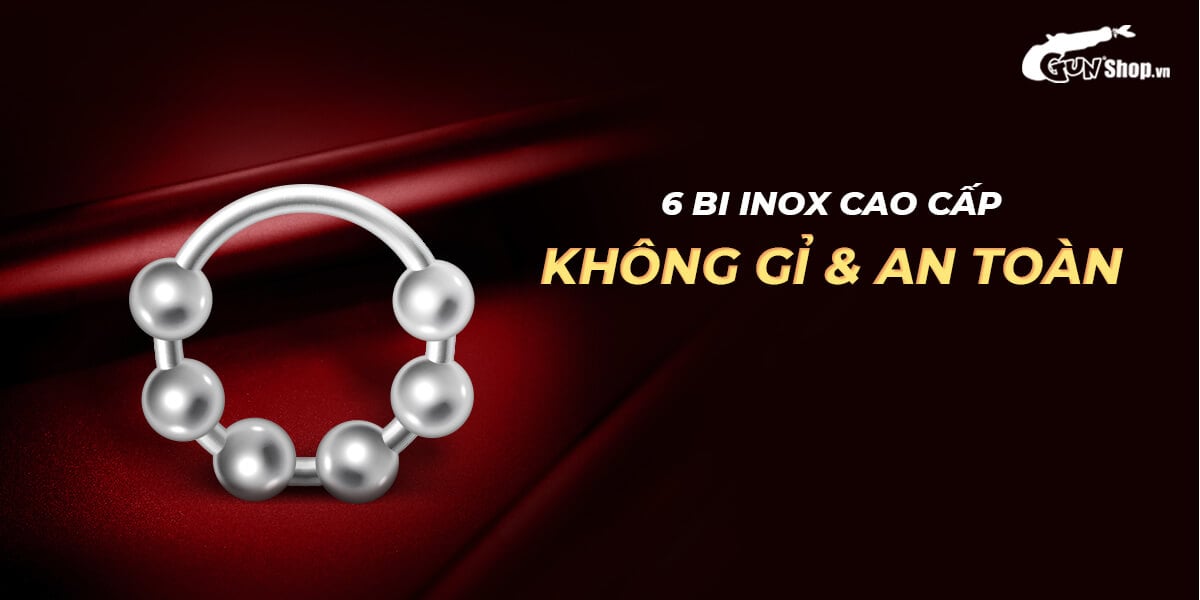 Vòng Đeo Kéo Dài Thời Gian Inox 6 Bi Chất Lượng Giá Tốt