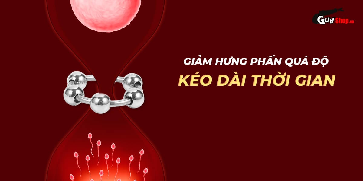 Vòng Đeo Kéo Dài Thời Gian Inox 6 Bi Chất Lượng Giá Tốt