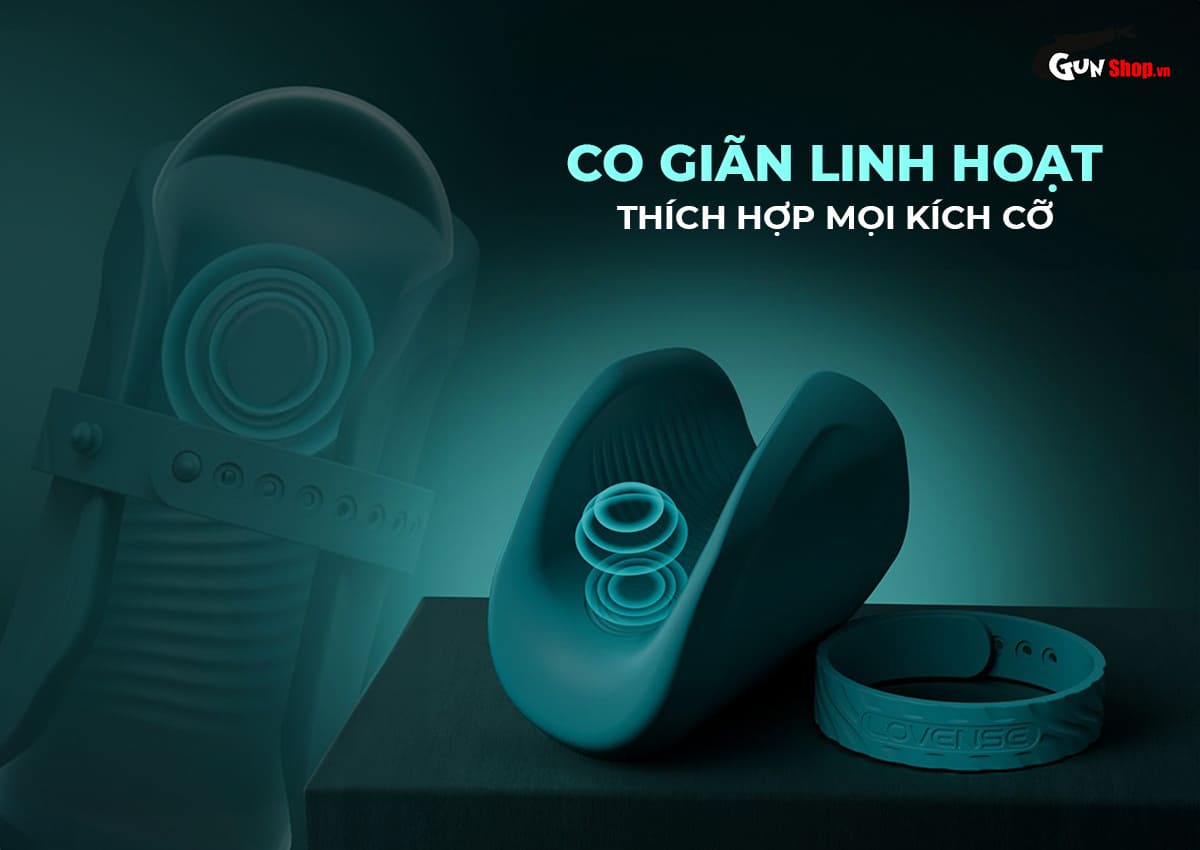 Vòng rung Lovense Gush 2 kích thích đỉnh cao, tăng hưng phấn