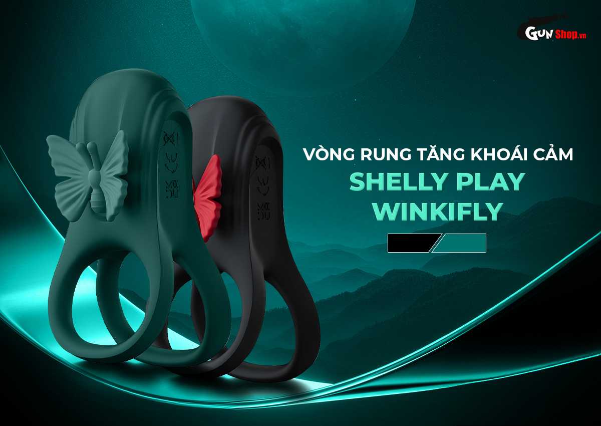 Vòng rung Shelly Play Winkifly Siêu kích thích Thăng hoa ngay