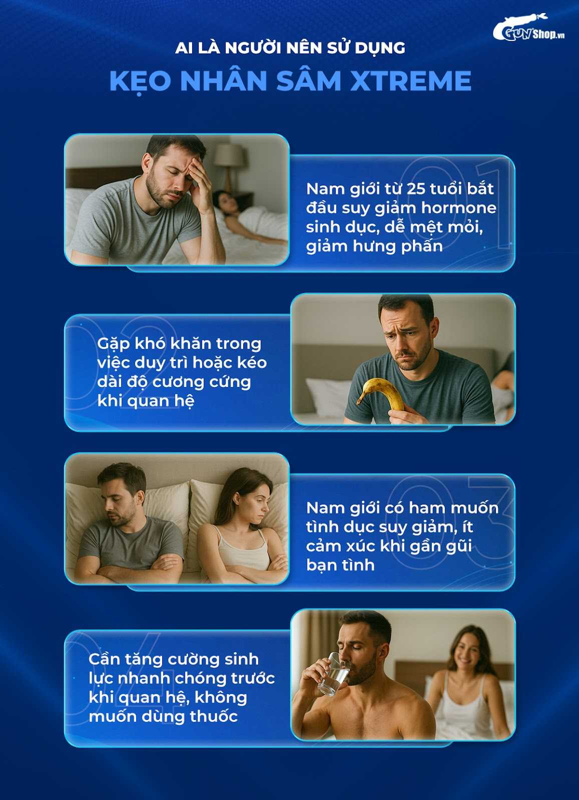 Kẹo nhân sâm Xtreme tăng cường sinh lý nam giới hiệu quả Kẹo nhân sâm Xtreme tăng cường sinh lý nam giới hiệu quả