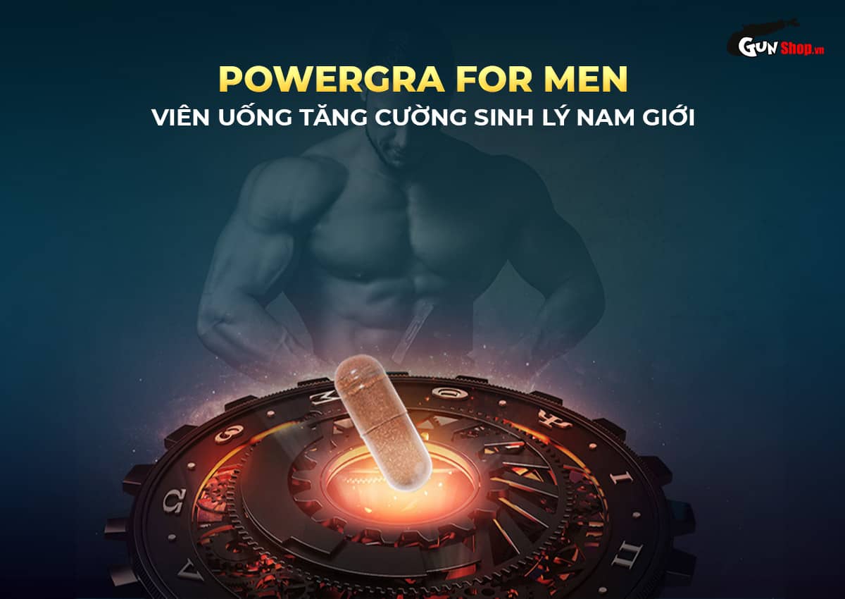 Powergra For Men Tăng Kích Thước Kéo Dài Thời Gian Quan Hệ