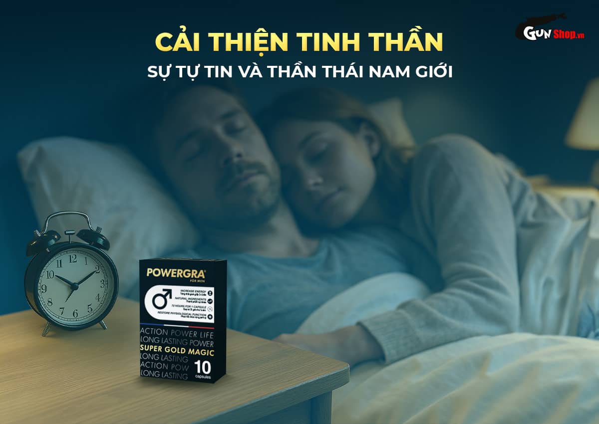Powergra For Men Tăng Kích Thước Kéo Dài Thời Gian Quan Hệ