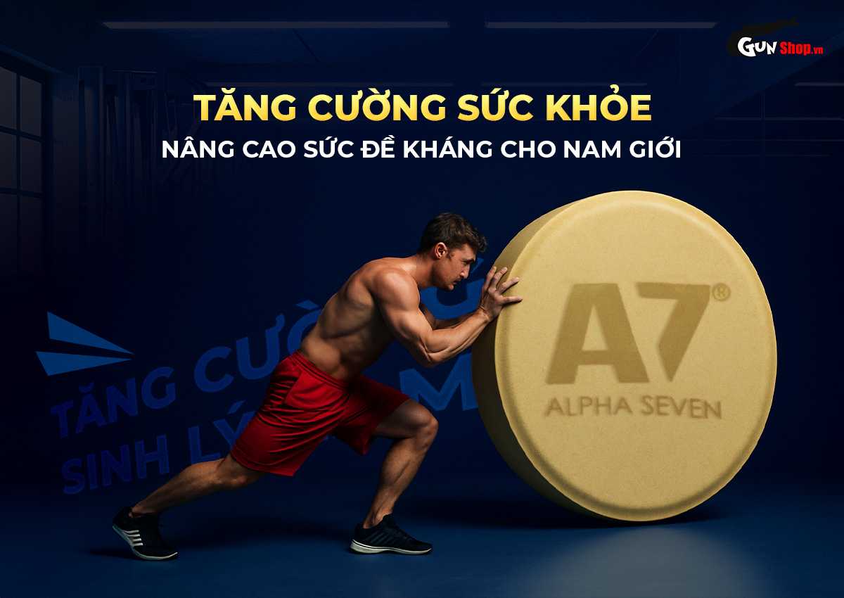 Kẹo nhân sâm Alpha Seven A7 bổ dưỡng tăng cường sức khỏe