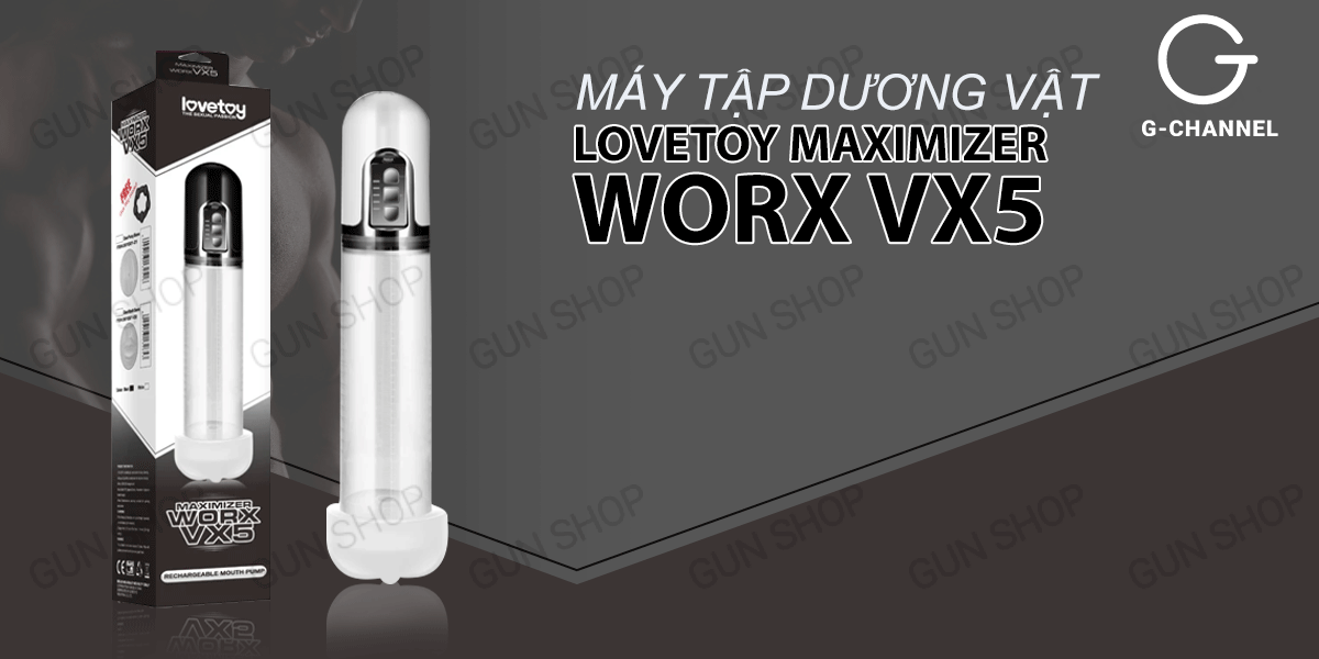 Máy Tập Dương Vật Lovetoy Worx VX5 Tự Động Tăng Kích Thước