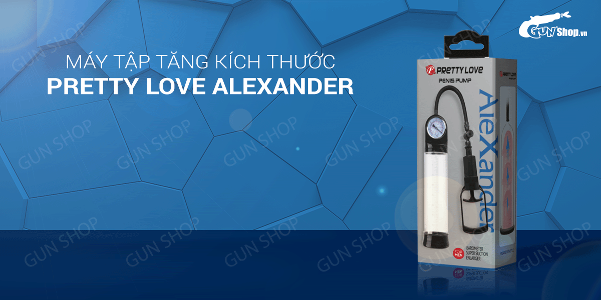 Máy tập dương vật Pretty Love Alexander tăng kích thước hiệu quả