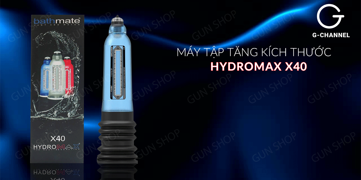  Giá sỉ Máy tập tăng kích thước dương vật Hydromax X40 cao cấp