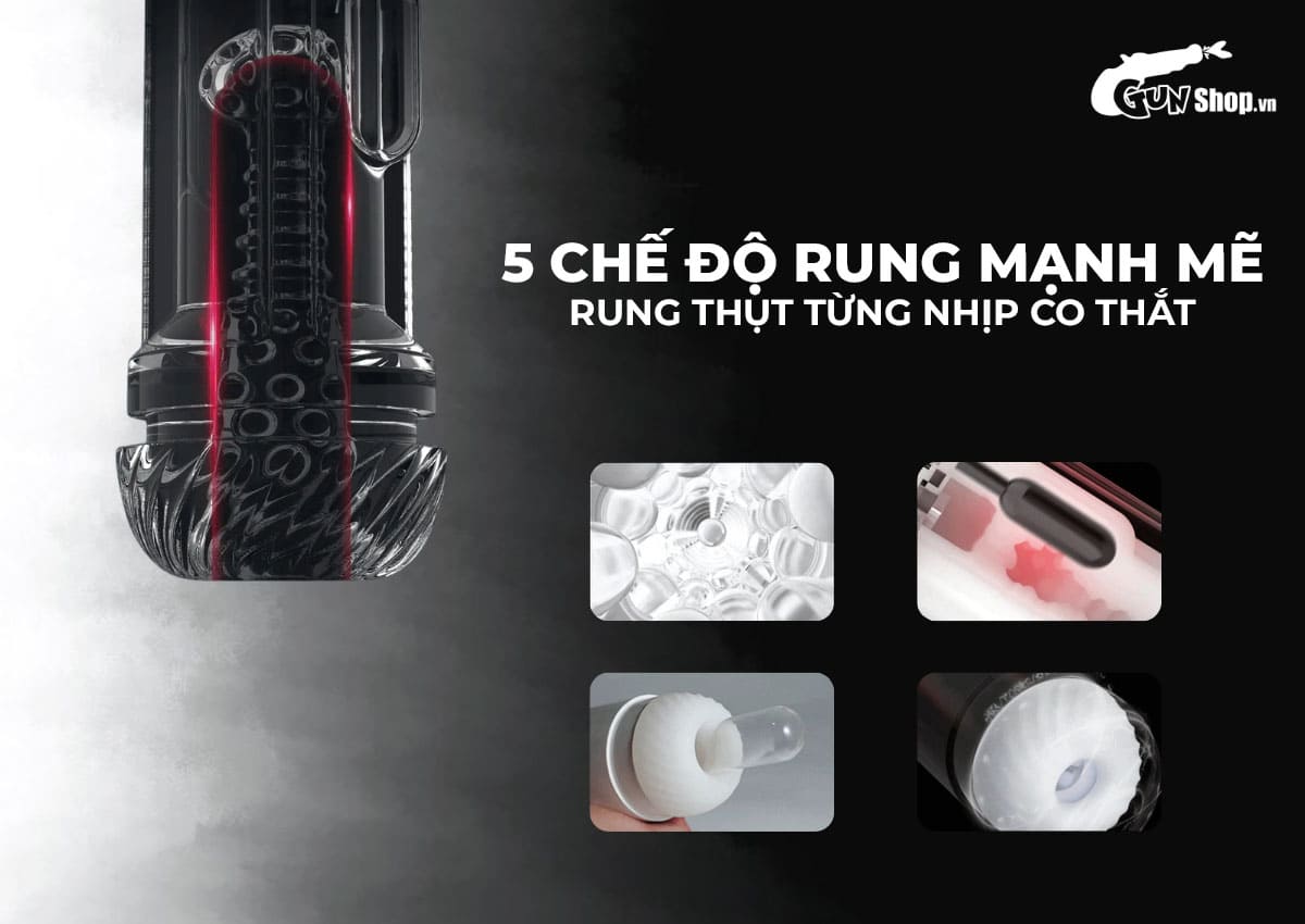 Âm đạo giả Svakom Sam Neo trắng đa năng kích thích cực mạnh
