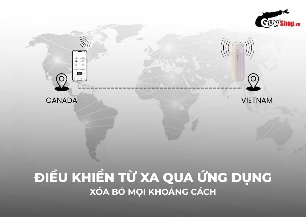 Âm đạo giả Svakom Sam Neo trắng đa năng kích thích cực mạnh