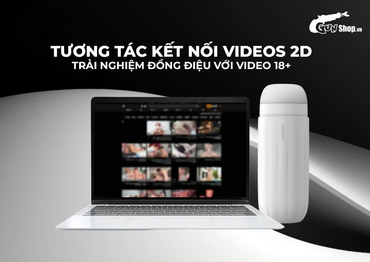 Âm đạo giả Svakom Sam Neo trắng đa năng kích thích cực mạnh