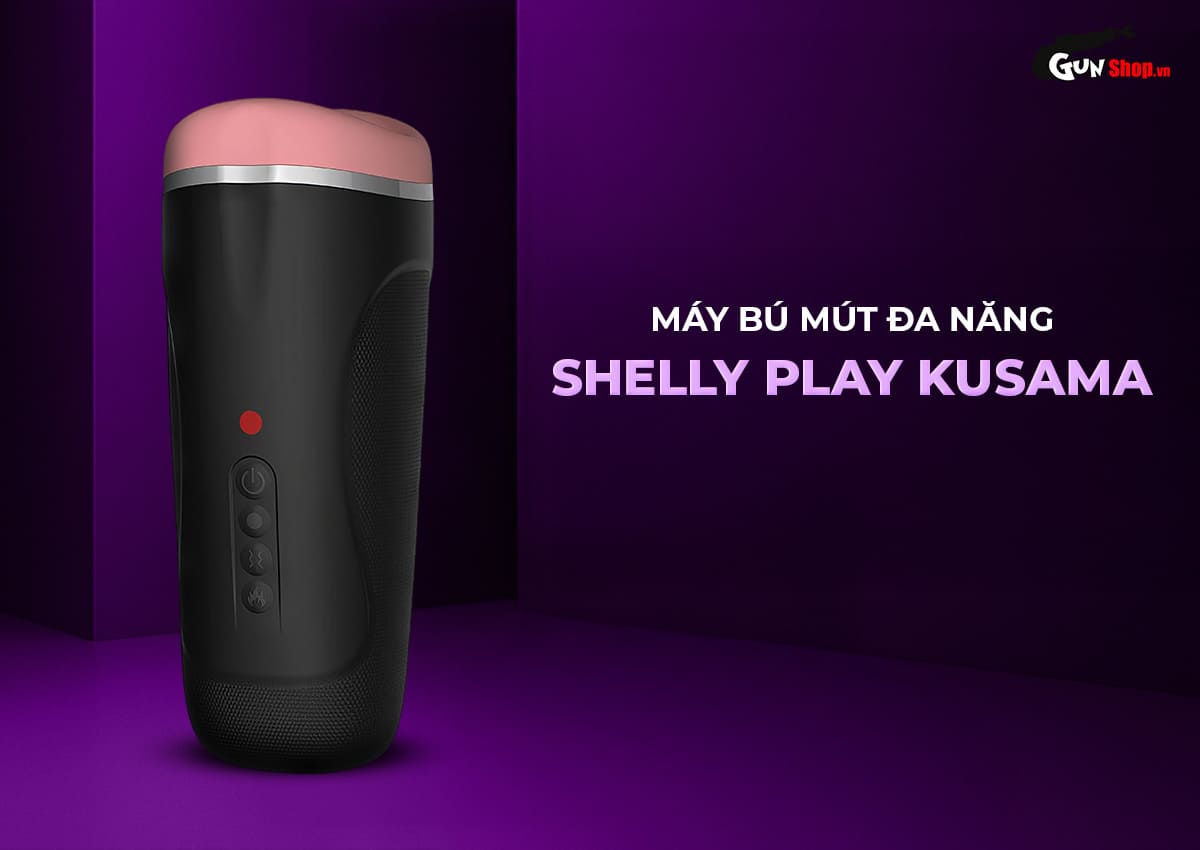 Máy bú mút Shelly Play Kusama đa năng siêu thực cảm giác