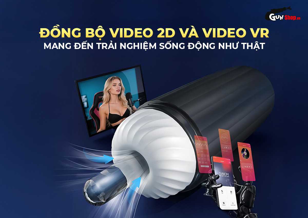 Âm đạo giả Svakom Sam Neo 2 Pro đa năng kích thích tuyệt vời