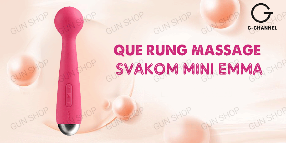  Phân phối Que rung massage Svakom Mini Emma giá tốt