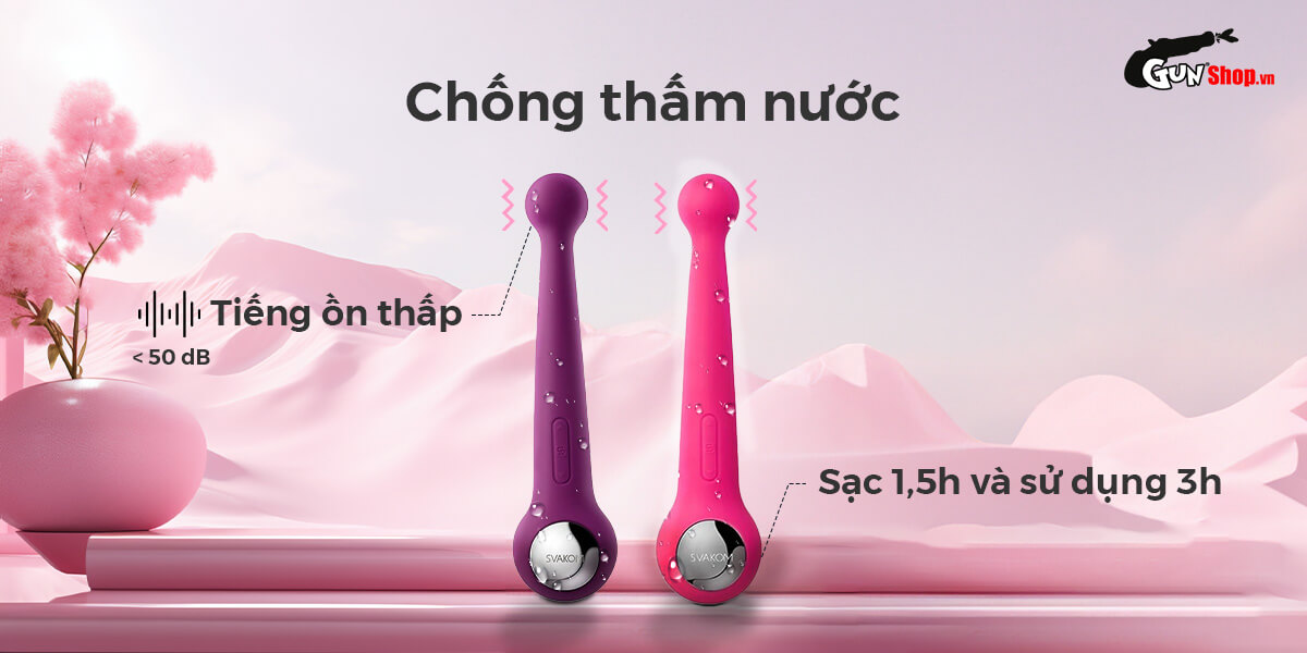 Que rung Svakom Bonnie – Kích thích sảng khoái, đa chế độ