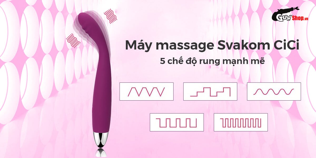 Máy Massage Svakom CiCi Giảm Đau Lưng Thư Giãn Tại Nhà