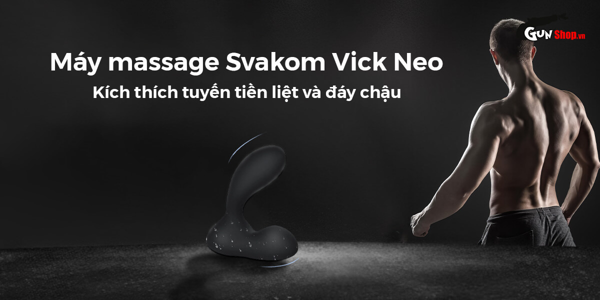 Máy massage Svakom Vick Neo cao cấp thư giãn giảm đau nhanh