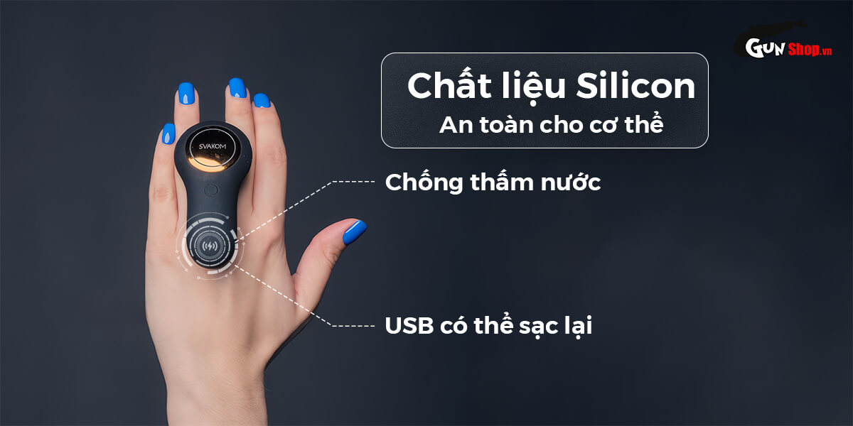 Máy massage Svakom Vick Neo cao cấp thư giãn giảm đau nhanh