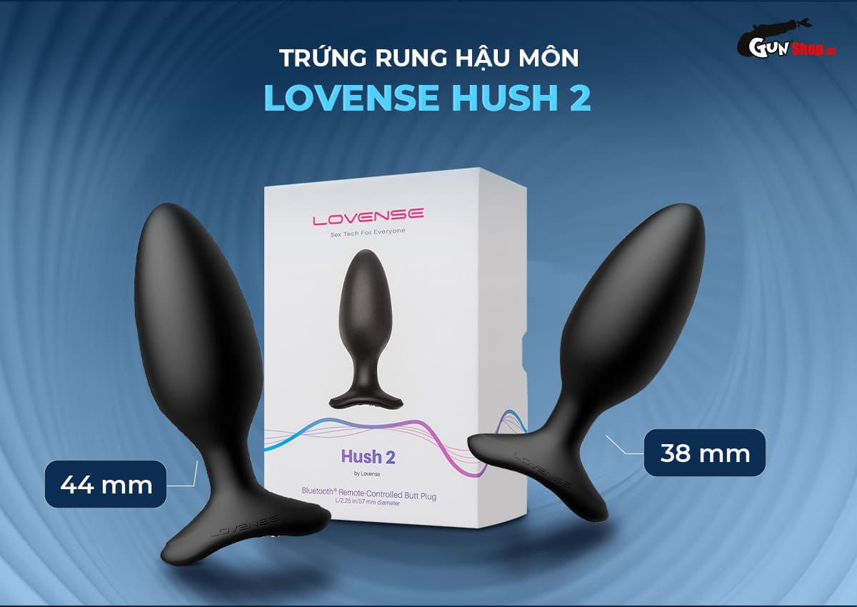  Nhập sỉ Trứng rung hậu môn Lovense Hush 2 giá tốt