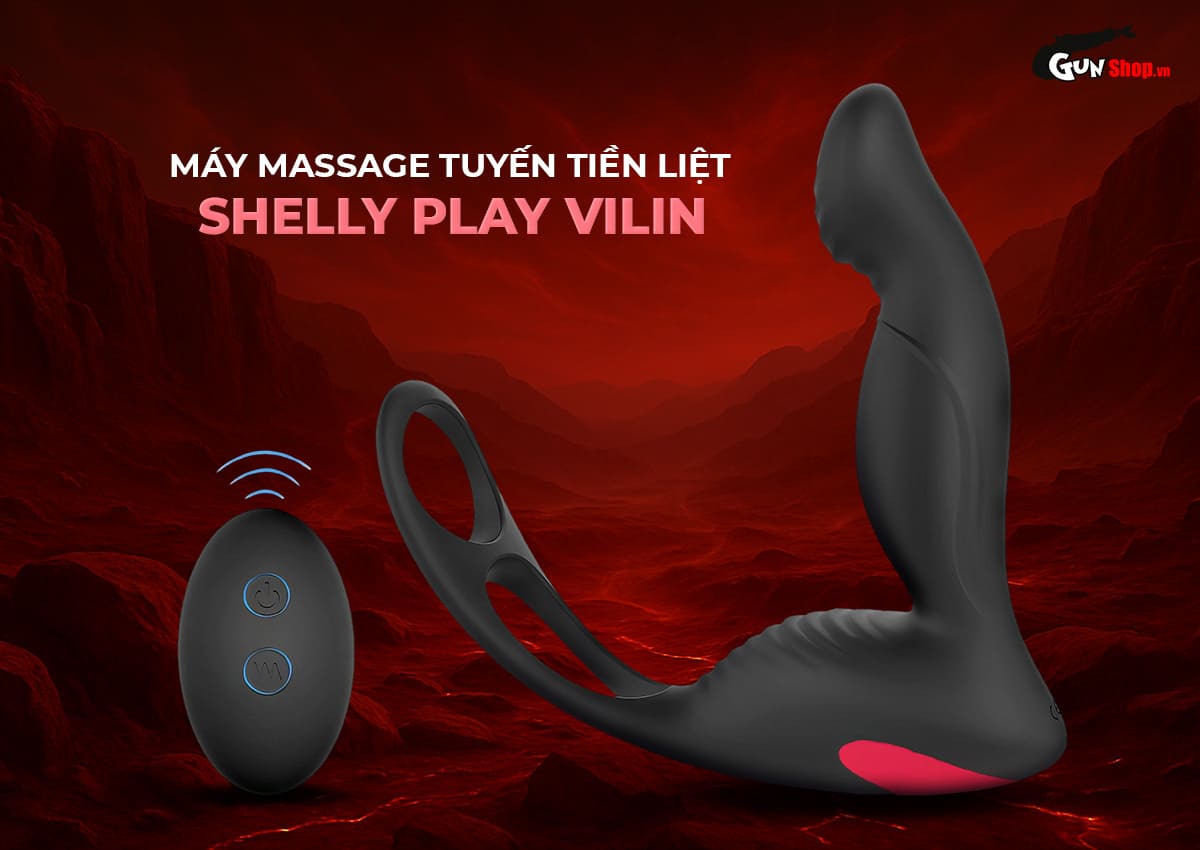 Máy Massage Tuyến Tiền Liệt Shelly Play Vilin Kích Thích Tại Nhà